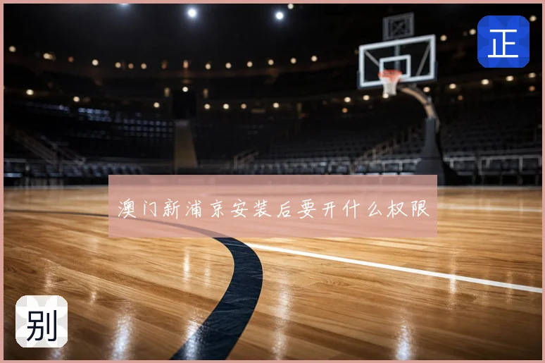 澳门新浦京安装后要开什么权限